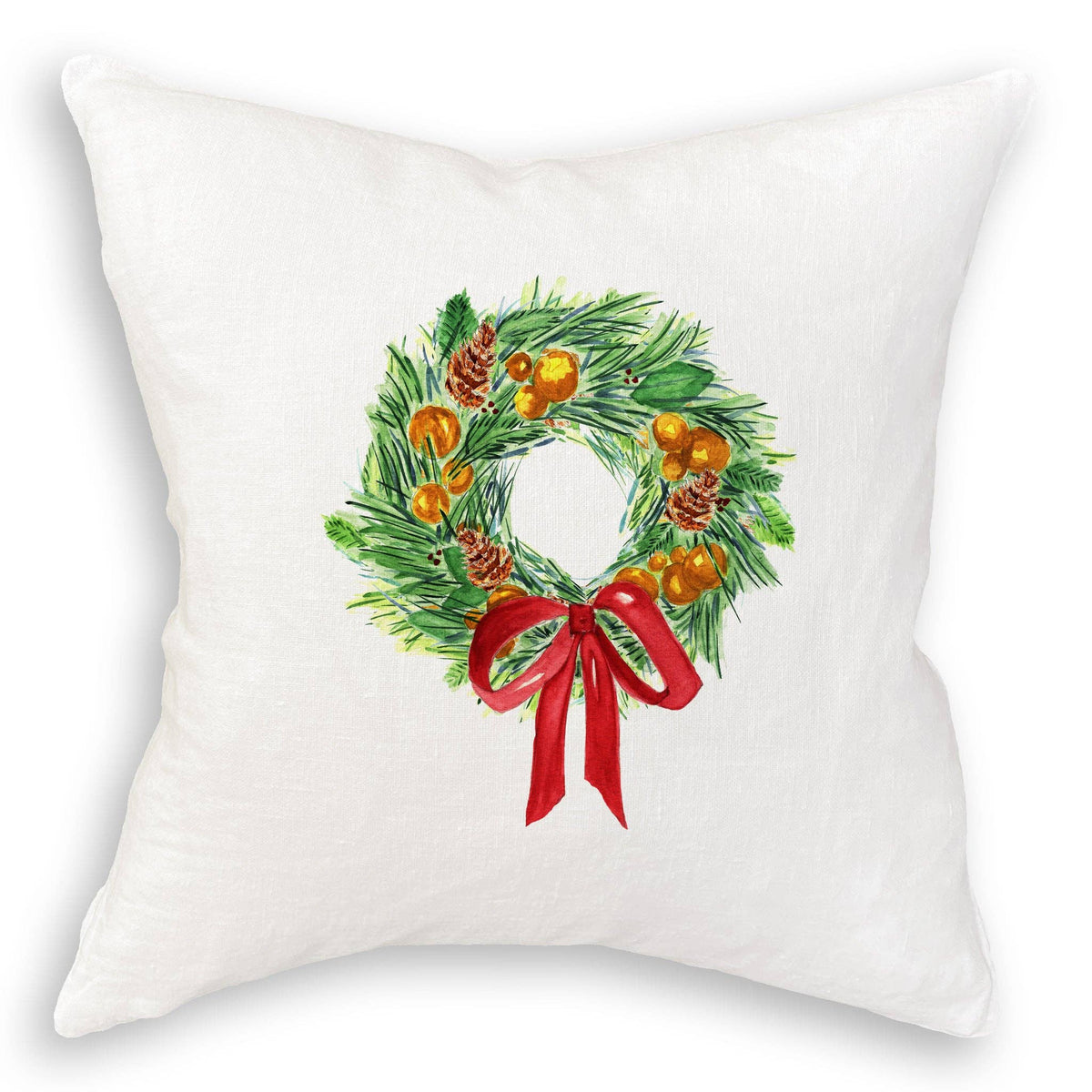 Christmas Wreath Guest towel