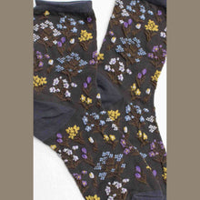 Load image into Gallery viewer, Midnight Wildflower Socks
