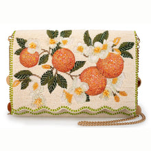 Load image into Gallery viewer, Sun Kissed Orange Fruit Beaded Crossbody Handbag