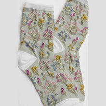 Load image into Gallery viewer, Midnight Wildflower Socks