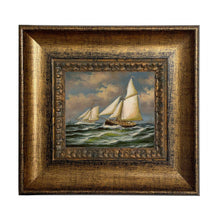 Load image into Gallery viewer, Puritan and Genesta Vintage Painting Print on Canvas