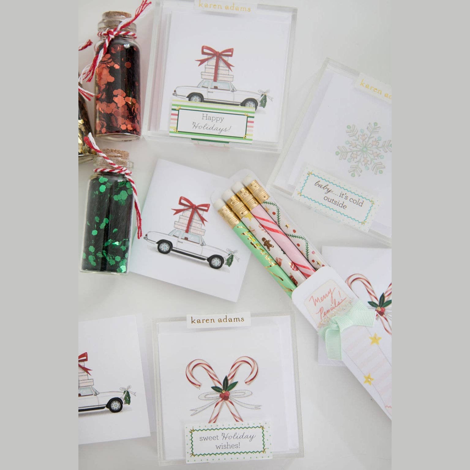 Sweet Holidays Wishes Gift Enclosures