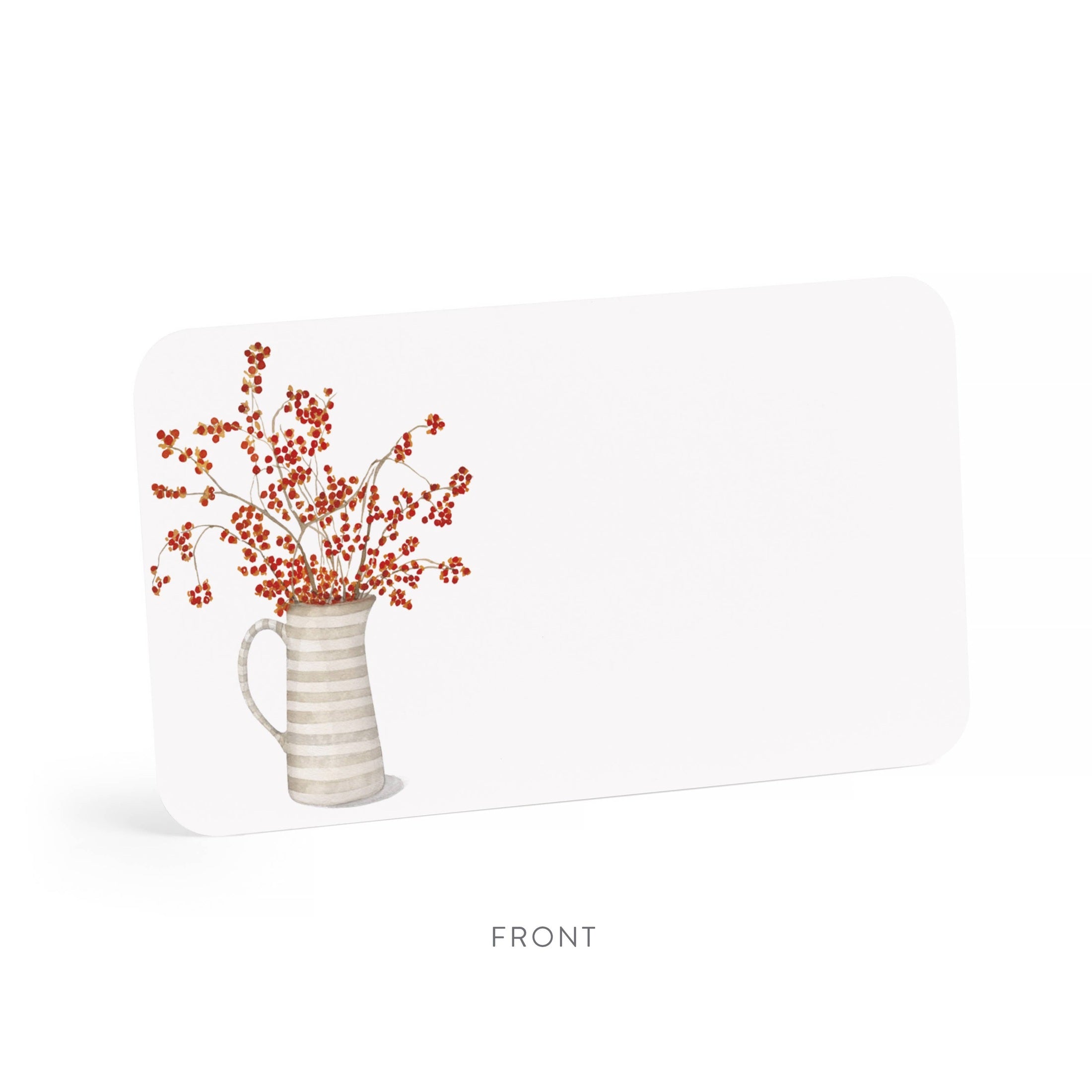 Autumn Berry Pitcher Little Notes® – Notecards, Set of 55