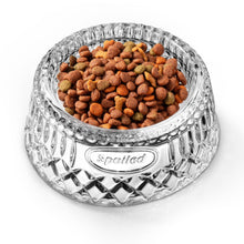 Load image into Gallery viewer, Spoiled Crystal Dog Bowl