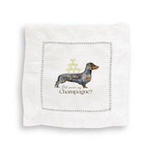 Load image into Gallery viewer, Dachshund with Champagne