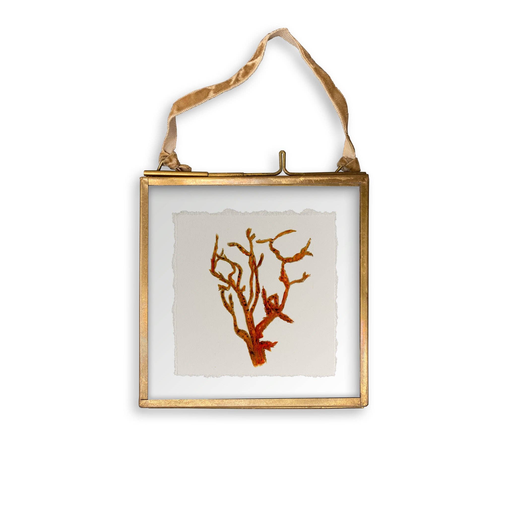 Red Coral Hand towel