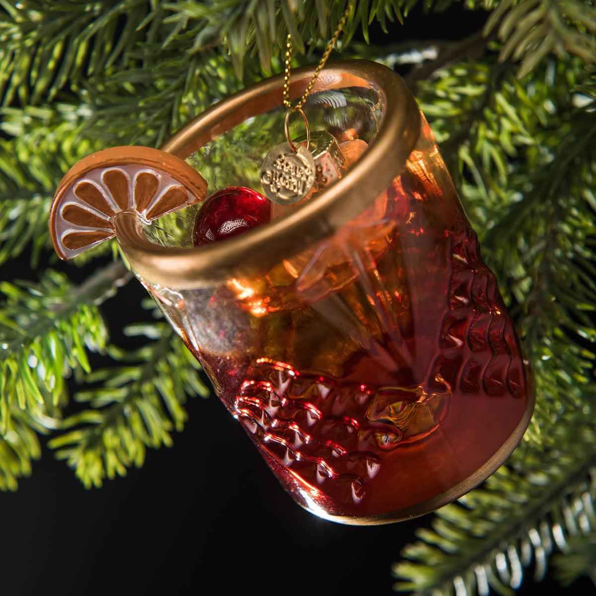 Cocktail Christmas Ornament - Multipack: 28 units, 7 designs