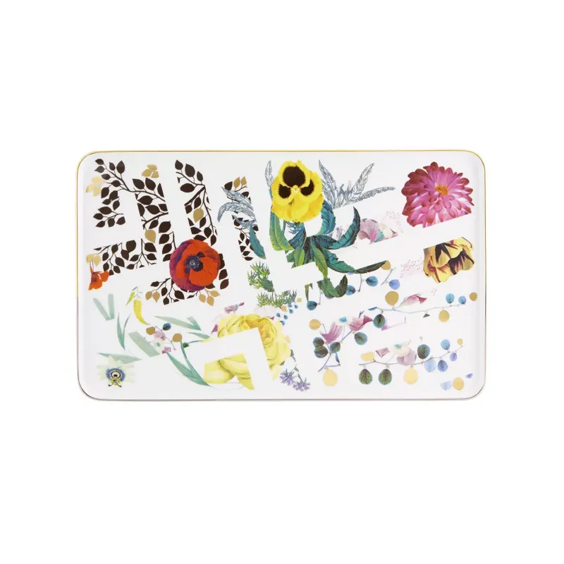 Vista Alegre Christian Lacroix Rectangular Platter Primaver