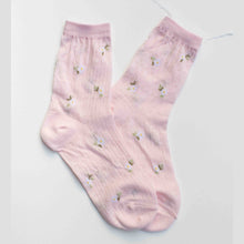 Load image into Gallery viewer, Mini Floral Cotton Socks