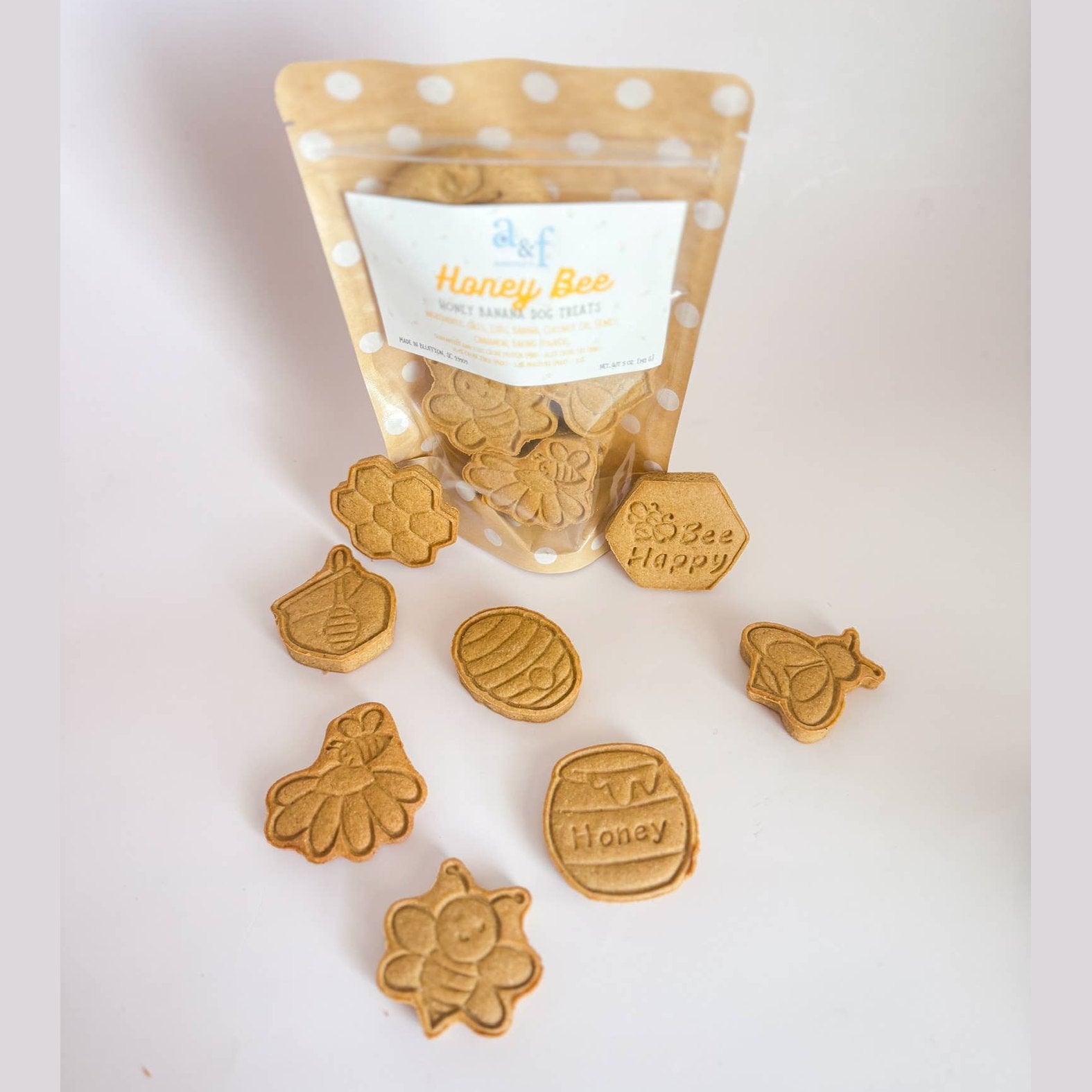 Honey Bee Dog Treat Bag