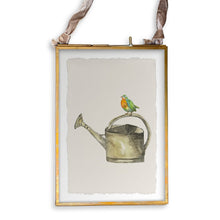 Load image into Gallery viewer, Watering Can with Bird