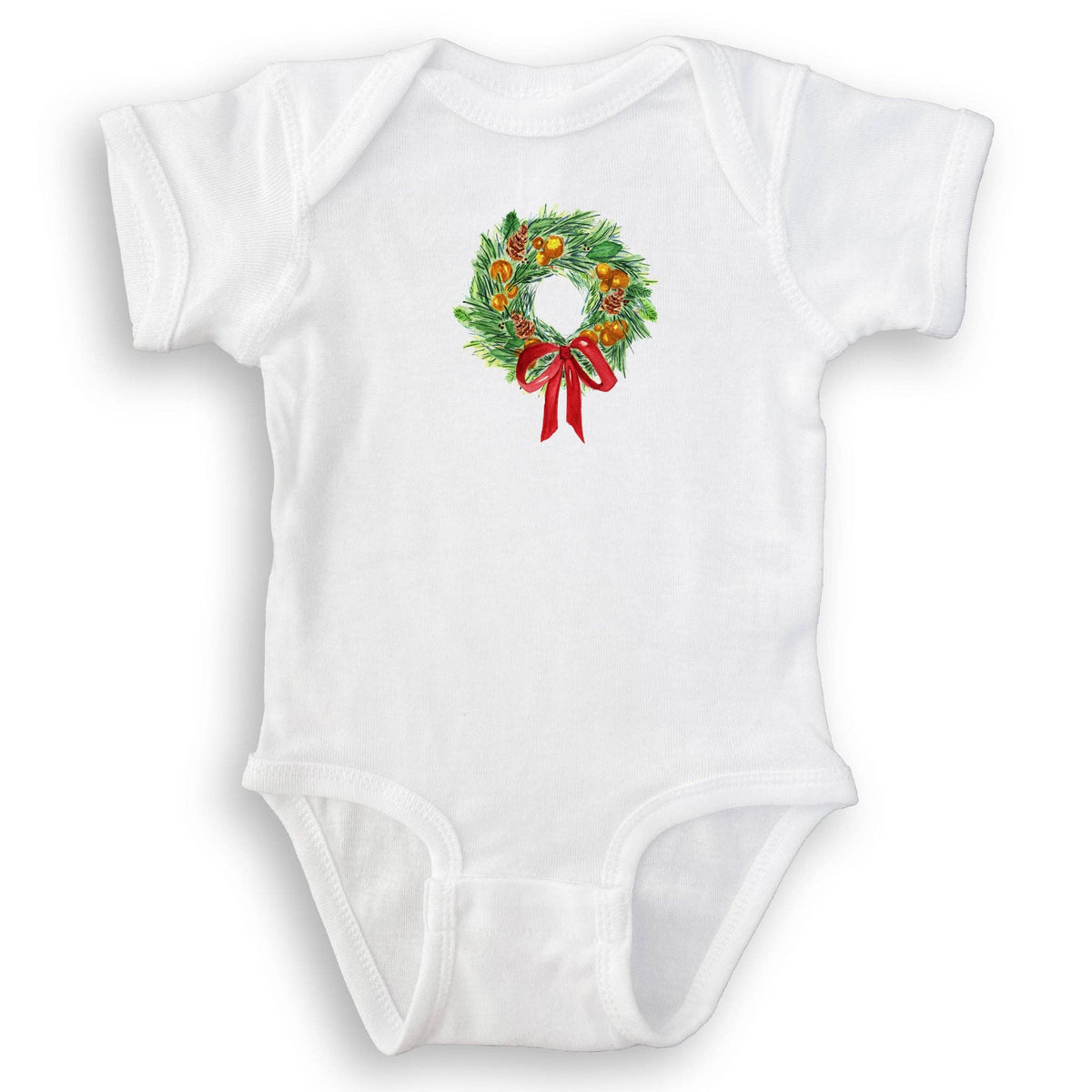 Christmas Wreath Guest towel