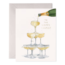Load image into Gallery viewer, Champagne Tower Greeting Card