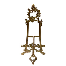 Load image into Gallery viewer, Vintage Style Solid Brass Photo-Plate Easel Stand - 2 sizes