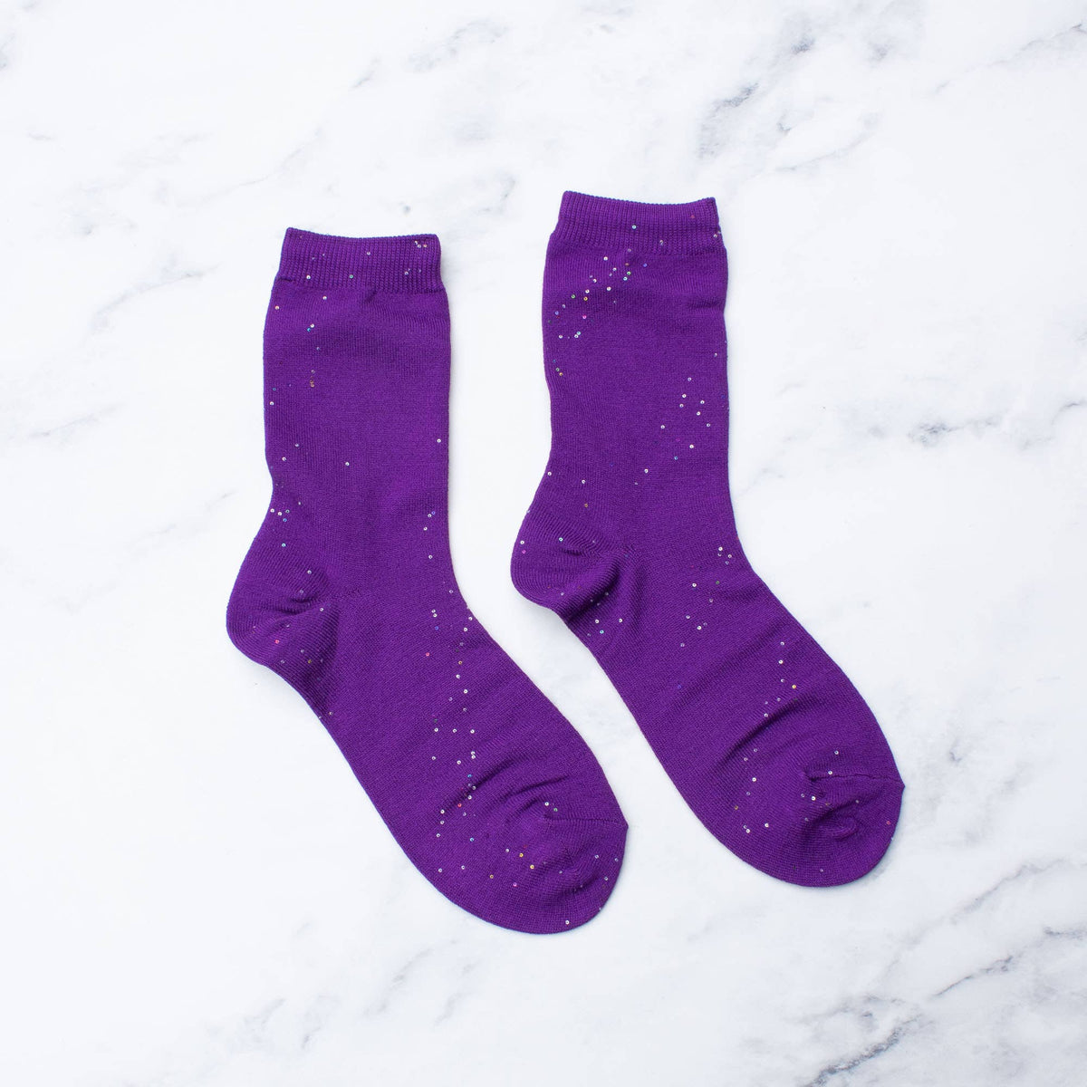 Women's Holiday Glitter Socks