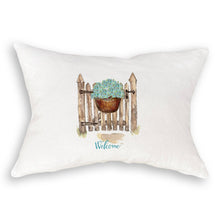 Load image into Gallery viewer, Gate with Hydrangea Basket