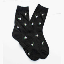 Load image into Gallery viewer, Mini Floral Cotton Socks