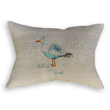 Load image into Gallery viewer, Seagull with Welcome to the Beach