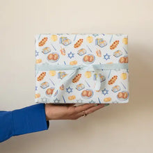 Load image into Gallery viewer, Happy Hanukkah Gift Wrap Roll - Wrapping Paper