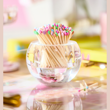 Load image into Gallery viewer, Round Match Striker - Confetti Matches