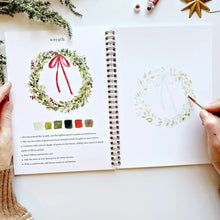 Load image into Gallery viewer, Watercolor Workbook - Christmas
