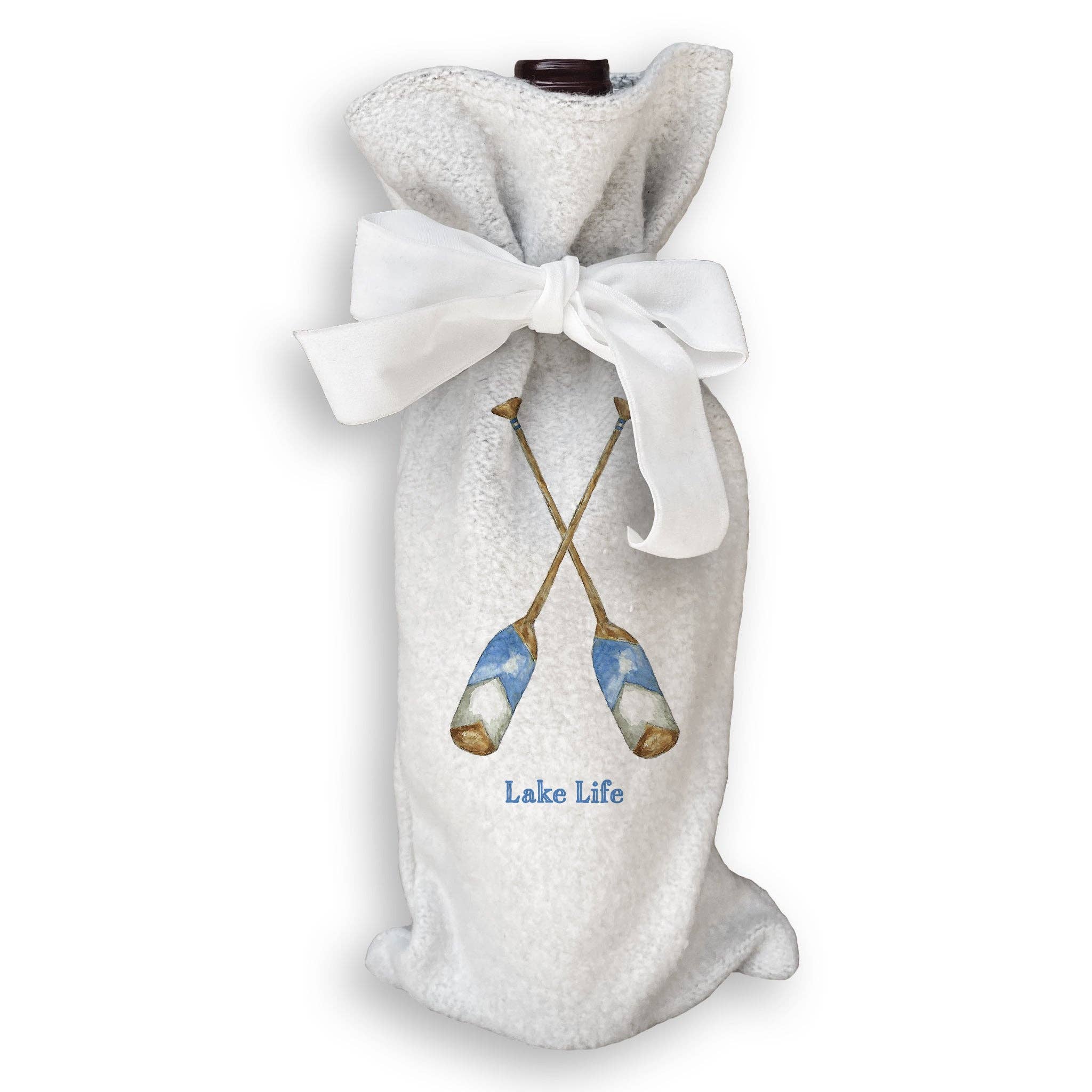 Blue Paddles Hand Towels