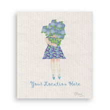 Load image into Gallery viewer, Lady with Hydrangeas and Location
