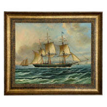 Load image into Gallery viewer, Baltimore Clipper Architect Vintage Painting Print