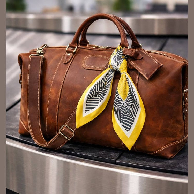 Yellow Angles Loop Scarf