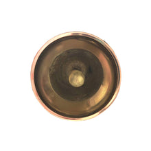 Load image into Gallery viewer, Solid Brass Anchor Hand Bell - Antique Vintage Style, 5-3/4"