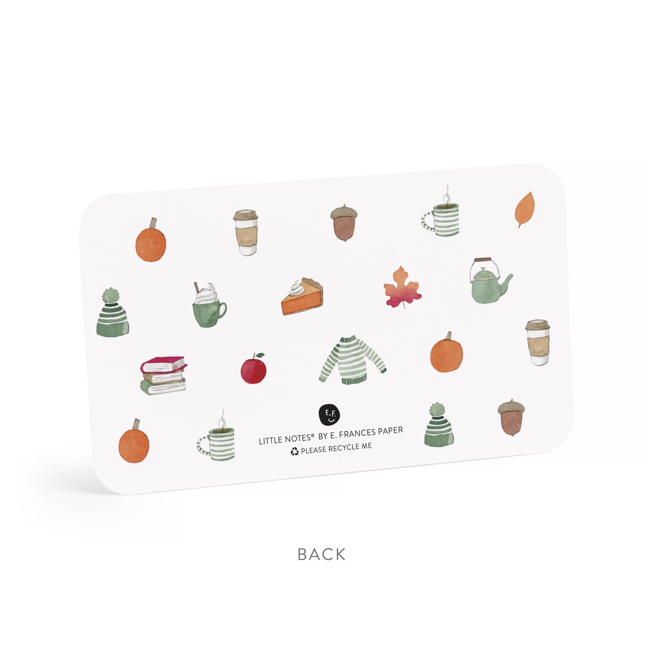 Crisp & Cozy Little Notes® – Mini Notecard Pack, Set of 55