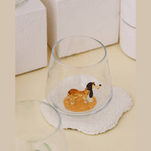 Load image into Gallery viewer, Dachshund Figurine Drinking Glass