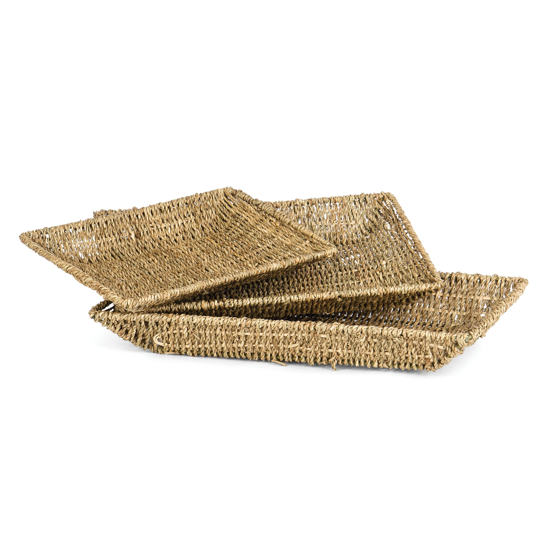 RECT SEAGRASS / WIRE TRAY
