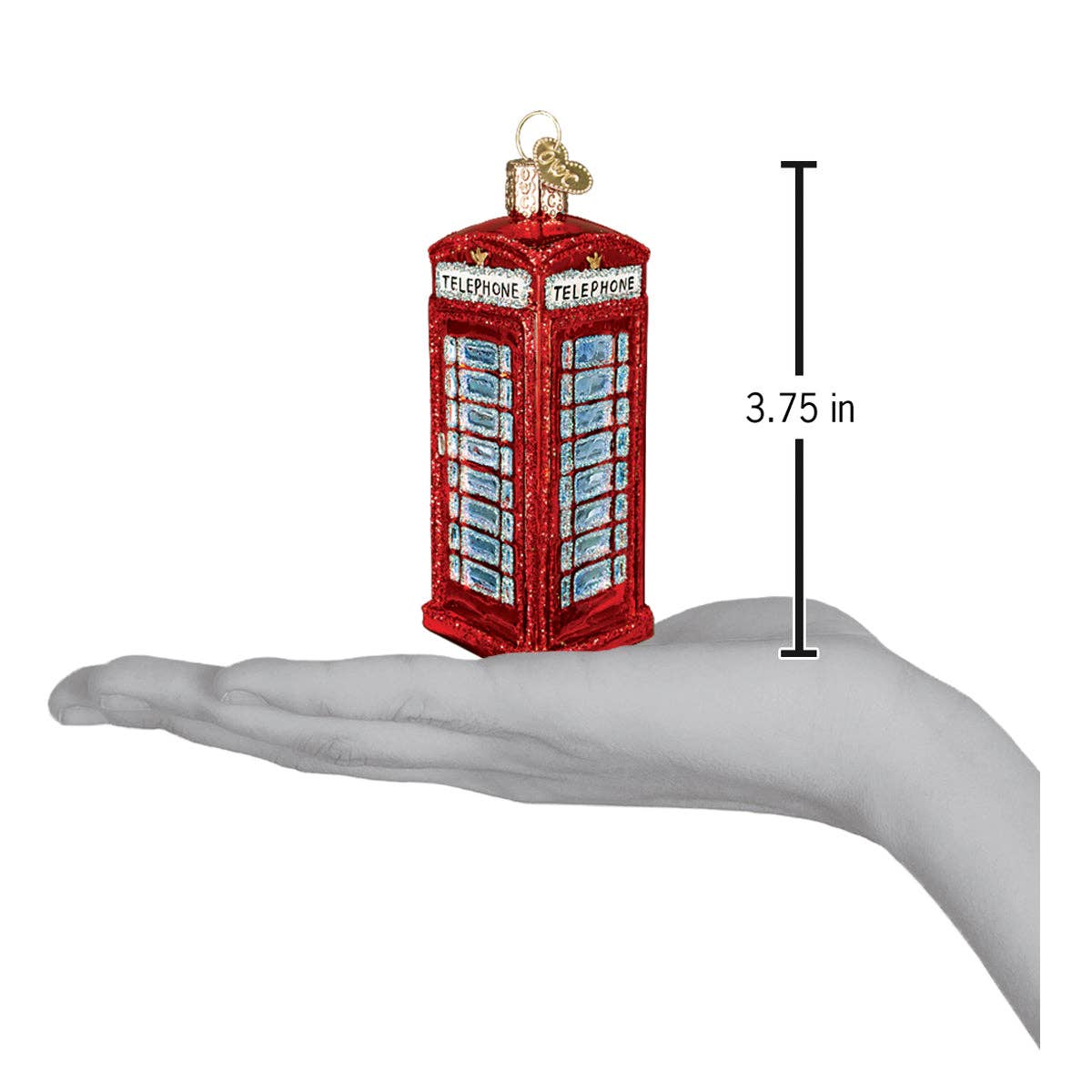 English Phonebooth Ornament