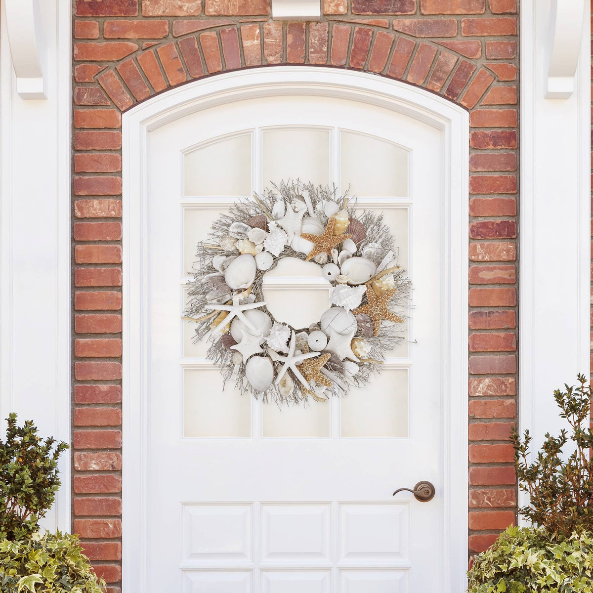 Harbor Shore Seashell Wreath