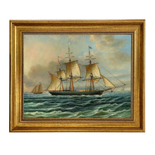 Load image into Gallery viewer, Baltimore Clipper Architect Vintage Painting Print