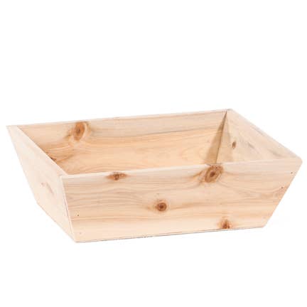 RECT WOOD TRAY