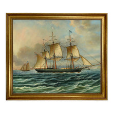Load image into Gallery viewer, Baltimore Clipper Architect Vintage Painting Print