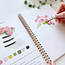 Load image into Gallery viewer, Watercolor Workbook - Bouquets