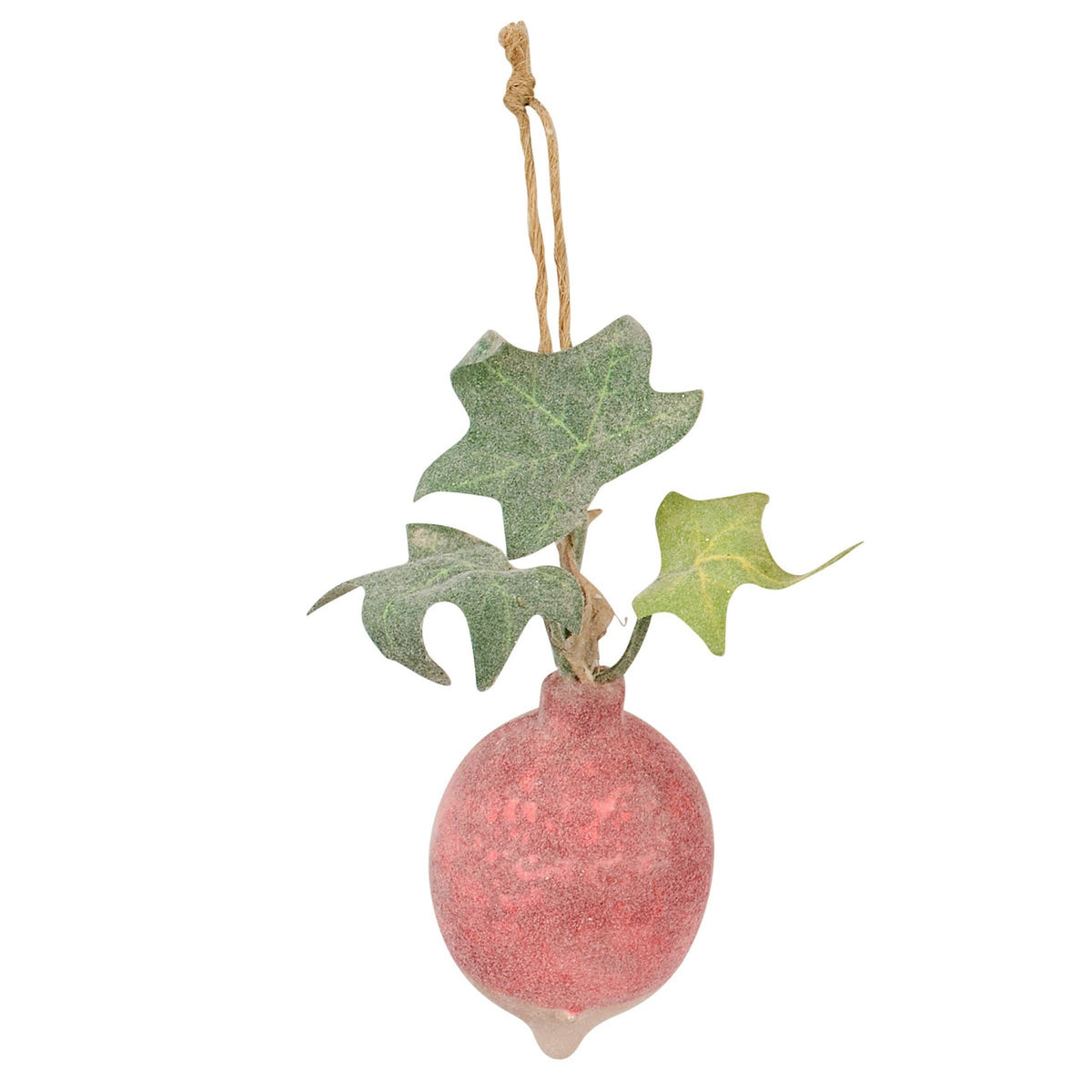 Glass Veggies Ornament Set