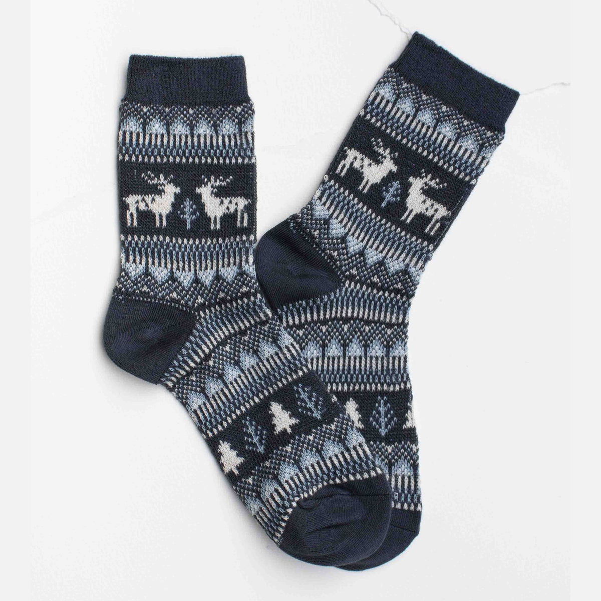 Holiday Deer Casual Socks