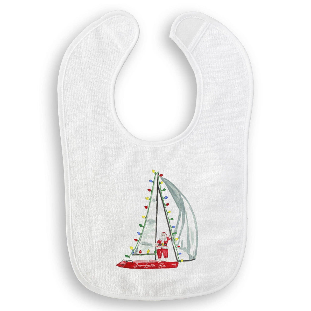 Sailing Santa Kitchen Towel