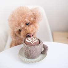 Load image into Gallery viewer, LATTE POP // ENRICHMENT DOG TOY // Squeaky Ball