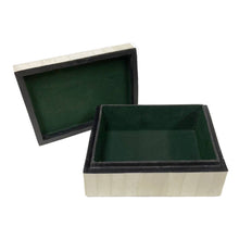 Load image into Gallery viewer, Returning to Ship-Whaling Ship & Rowboat Ox Bone Box, 6-1/2"