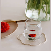 Load image into Gallery viewer, Handmade Ladybug Figure Drinking Glass