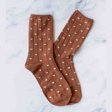 Load image into Gallery viewer, Women's Heart Crew Socks