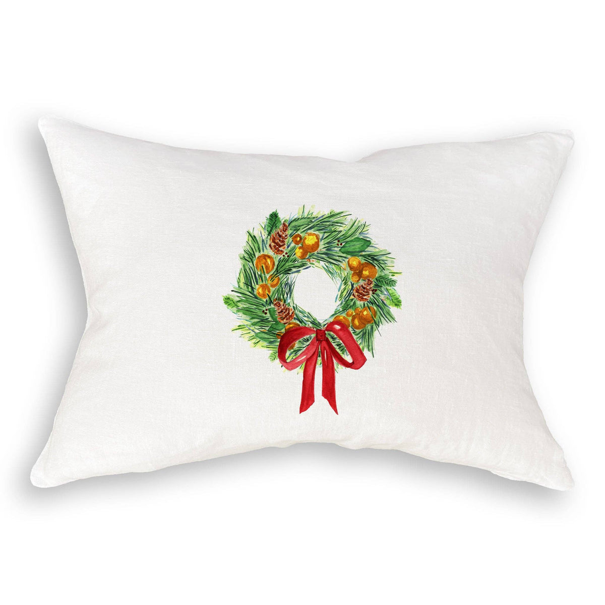 Christmas Wreath Guest towel