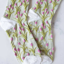 Load image into Gallery viewer, Vintage Tulip Casual Socks