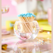 Load image into Gallery viewer, Round Match Striker - Light Blue Matches