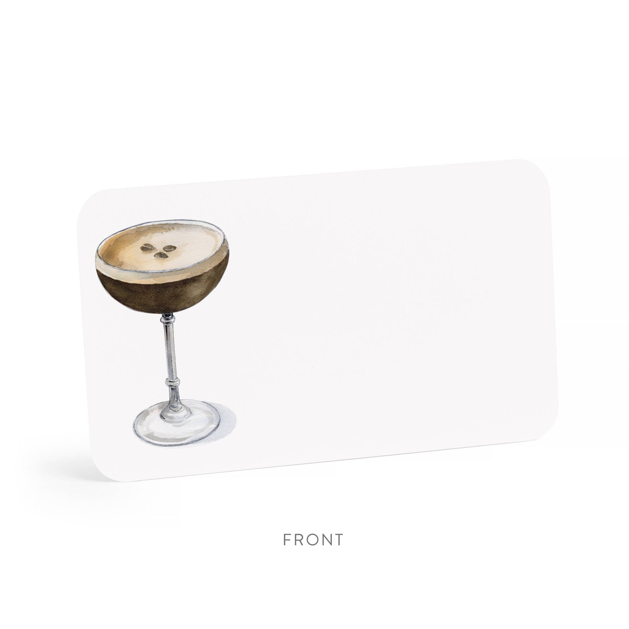 Espresso Martini Little Notes® – Notecards, Set of 55